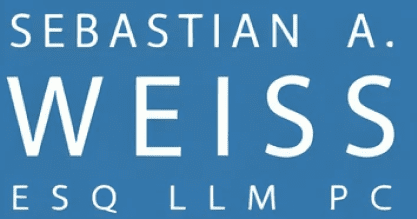 Blue background with white text