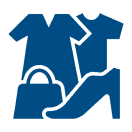 Clothing and accessories icon