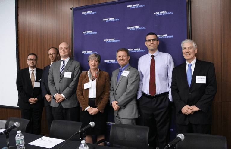 Group of professionals at a conference