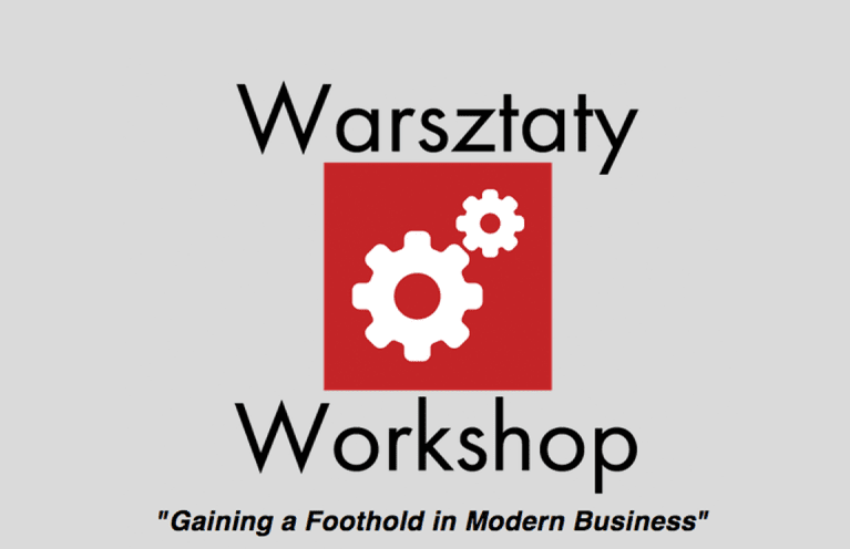 Modern business workshop graphic